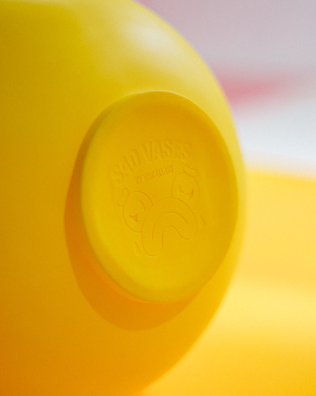 Yikes Yellow Sad Vase | 1st Edition