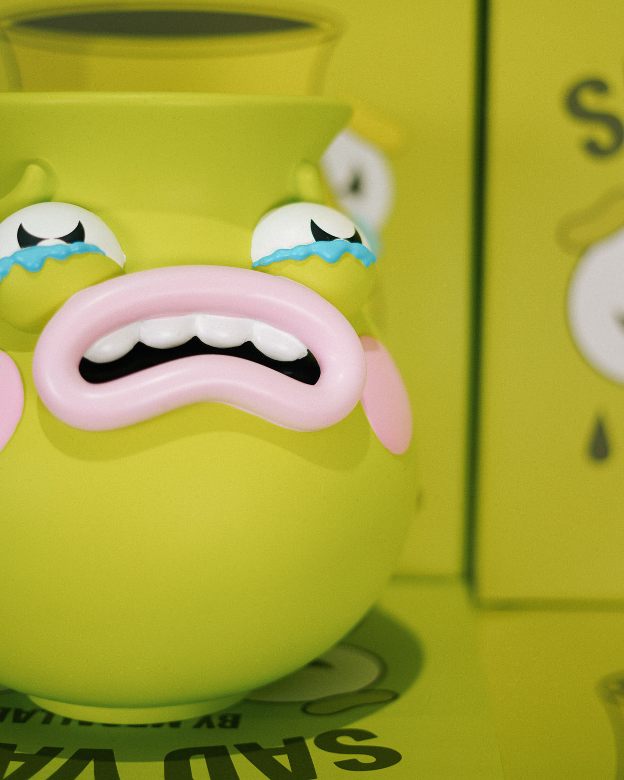 Lonely Lime Sad Vase | 1st Edition