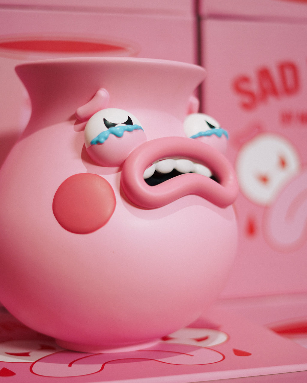 Pessimist Pink Sad Vase | 1st Edition