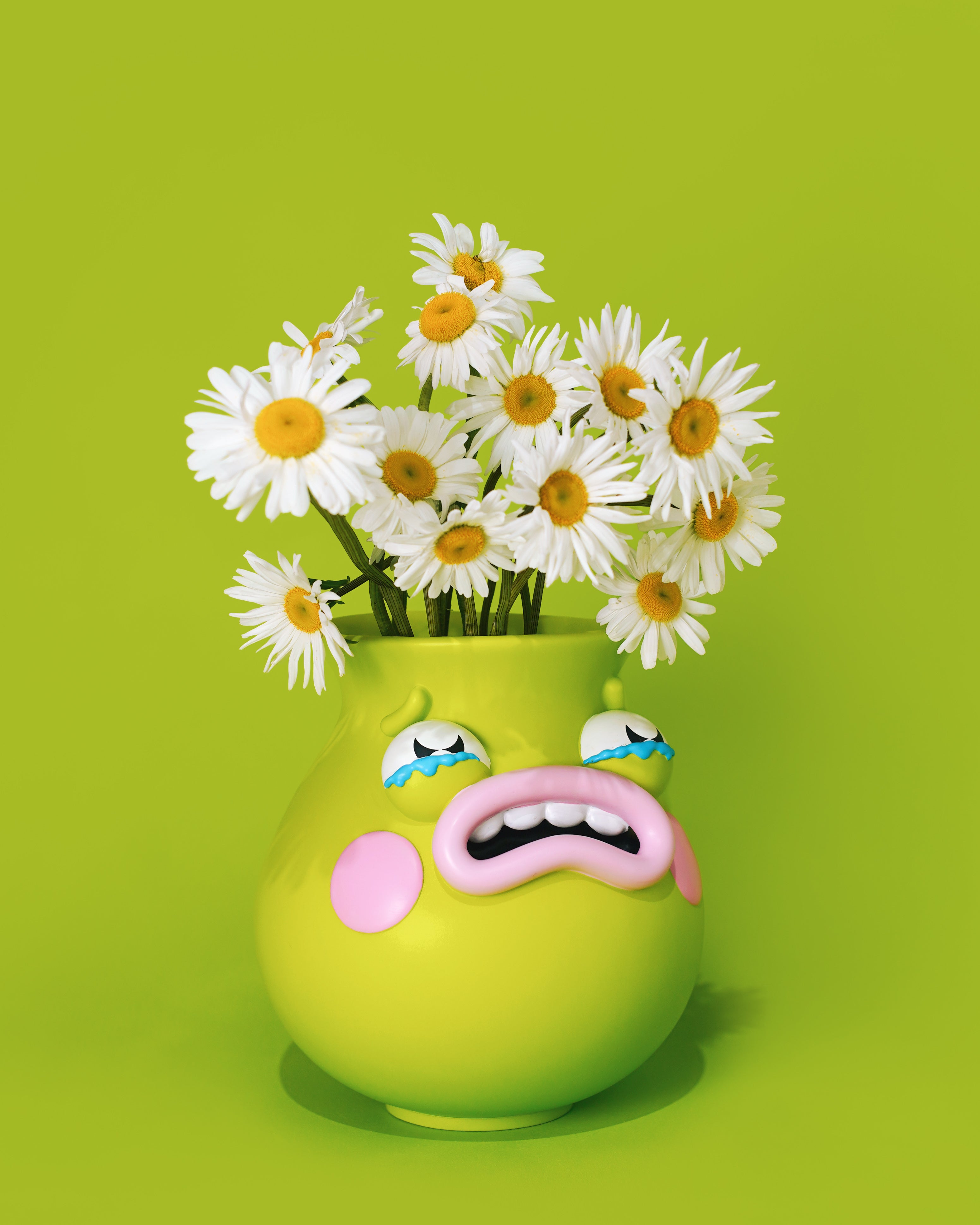 Lonely Lime Sad Vase | 1st Edition