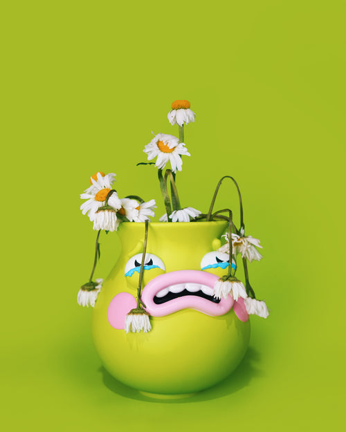 Lonely Lime Sad Vase | 1st Edition