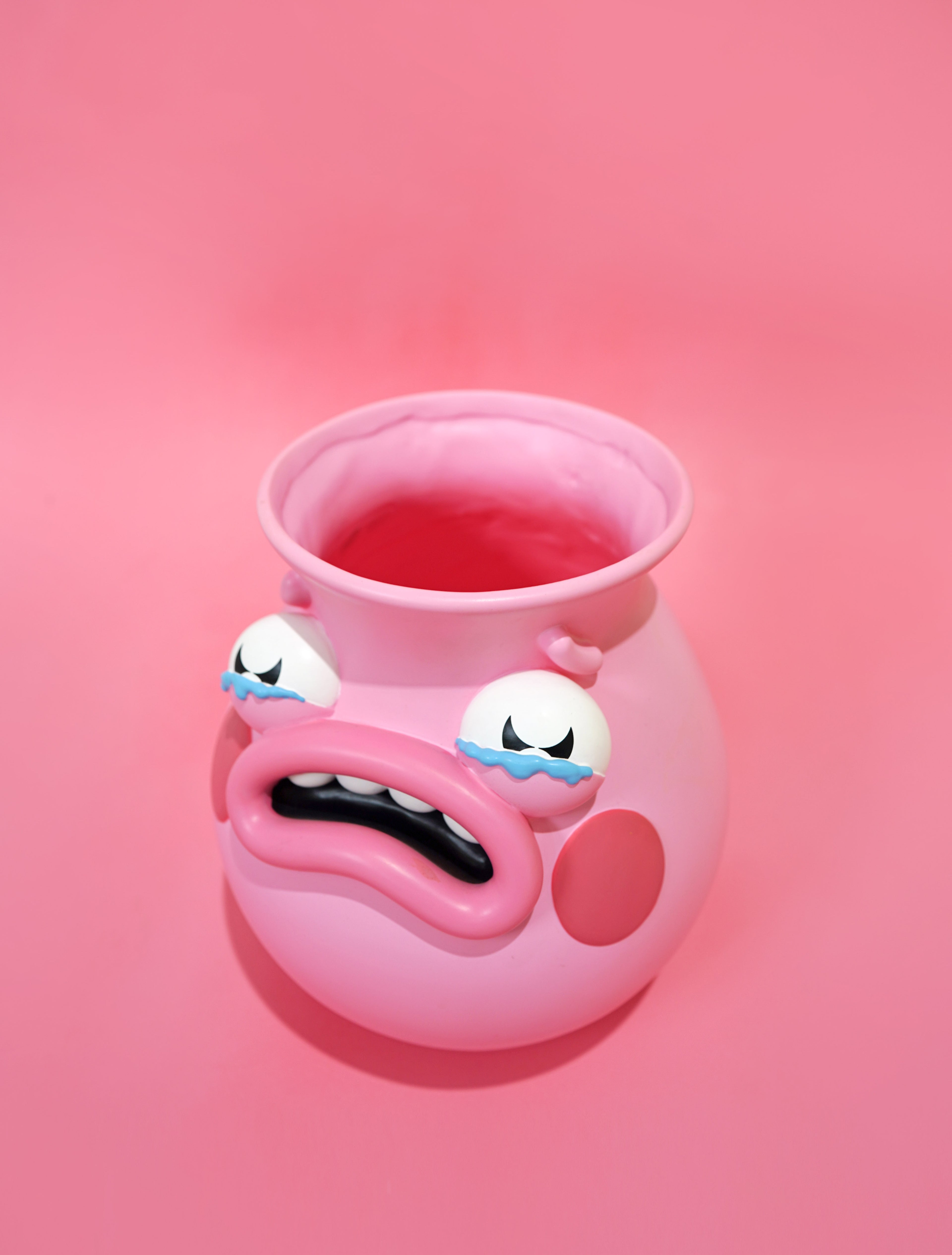 Pessimist Pink Sad Vase | 1st Edition